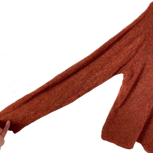 Vintage 90s Granny Pullover Sweater Womens Size XXL Boxy Boucle Knit Turtleneck - Picture 4 of 9